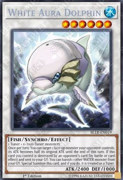 White Aura Dolphin - Battles of Legend: Light's Revenge (Secret Rare) [BLLR-019]