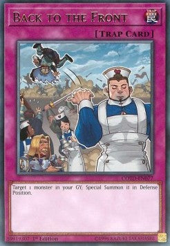 Back to the Front - Code of the Duelist (Rare) [COTD-077]