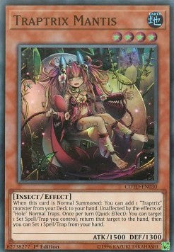 Traptrix Mantis - Code of the Duelist (Super Rare) [COTD-030]