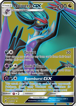 Noivern GX - Burning Shadows (Ultra Rare) [BUS-141]