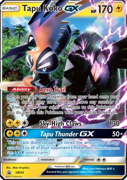 Tapu Koko GX - SM Black Star Promos (Promo) [SM-50]