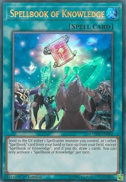 Spellbook of Knowledge - Code of the Duelist (Ultra Rare) [COTD-062]