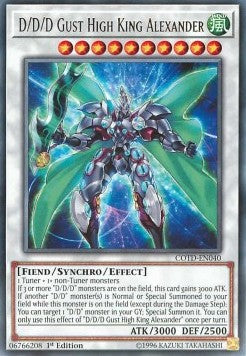 D/D/D Gust High King Alexander - Code of the Duelist (Rare) [COTD-040]