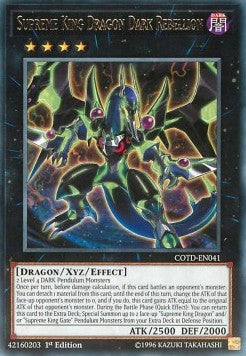 Supreme King Dragon Dark Rebellion - Code of the Duelist (Rare) [COTD-041]