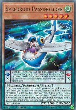 Speedroid Passinglider - Code of the Duelist (Common) [COTD-098]