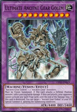 Ultimate Ancient Gear Golem - OTS Tournament Pack 5 (Super Rare) [OP05-009]