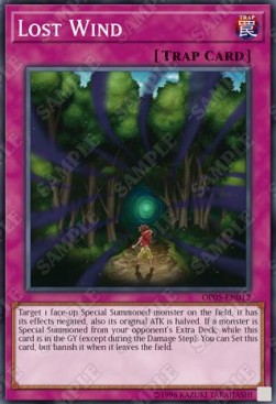 Lost Wind - OTS Tournament Pack 5 (Super Rare) [OP05-012]