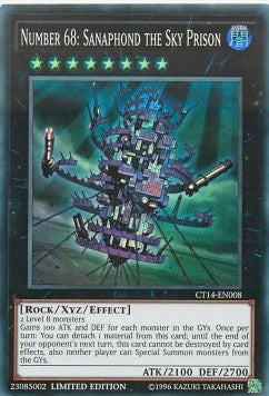Number 68: Sanaphond the Sky Prison - 2017 Mega-Tins (Super Rare) [CT14-008]