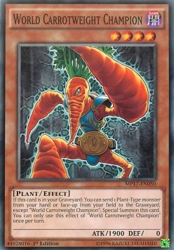 World Carrotweight Champion - 2017 Mega-Tin Mega Pack (Common) [MP17-050]