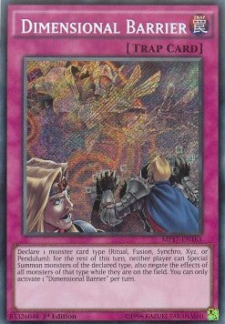 Dimensional Barrier - 2017 Mega-Tin Mega Pack (Secret Rare) [MP17-163]