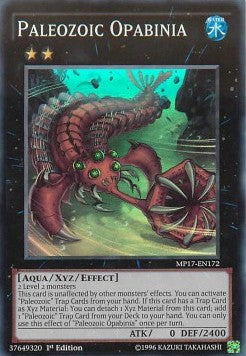 Paleozoic Opabinia - 2017 Mega-Tin Mega Pack (Super Rare) [MP17-172]