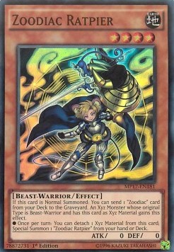 Zoodiac Ratpier - 2017 Mega-Tin Mega Pack (Super Rare) [MP17-181]