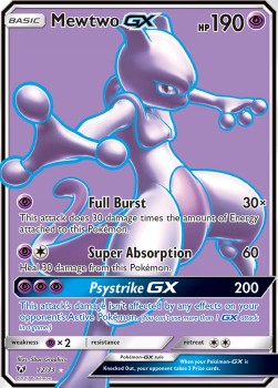 Mewtwo GX - Shining Legends (Ultra Rare) [SLG-72]