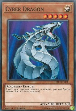 Cyber Dragon - Legendary Dragon Decks (Common) [LEDD-B01]