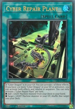 Cyber Repair Plant (V.2 - Ultra Rare) - Legendary Dragon Decks (Ultra Rare) [LEDD-B12]