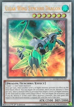 Clear Wing Synchro Dragon - Legendary Dragon Decks (Ultra Rare) [LEDD-C29]