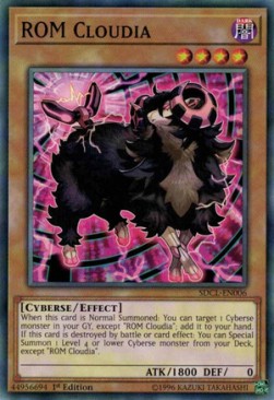 ROM Cloudia - Structure Deck: Cyberse Link (Common) [SDCL-006]