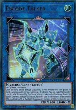 Encode Talker - Structure Deck: Cyberse Link (Ultra Rare) [SDCL-041]