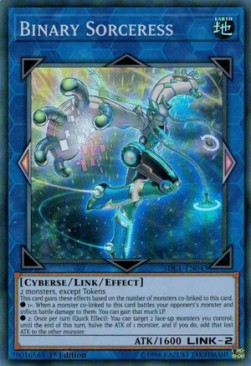 Binary Sorceress - Structure Deck: Cyberse Link (Super Rare) [SDCL-043]