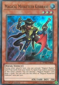 Magical Musketeer Kidbrave - Spirit Warriors (Super Rare) [SPWA-018]