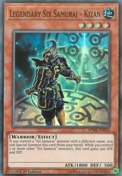 Legendary Six Samurai - Kizan - Spirit Warriors (Super Rare) [SPWA-010]