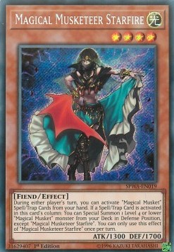 Magical Musketeer Starfire - Spirit Warriors (Secret Rare) [SPWA-019]