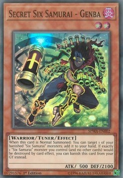 Secret Six Samurai - Genba - Spirit Warriors (Super Rare) [SPWA-002]