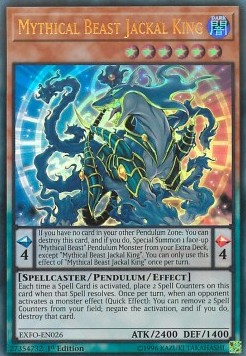 Mythical Beast Jackal King - Extreme Force (Ultra Rare) [EXFO-026]