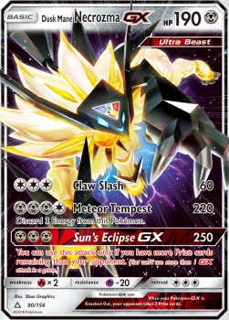 Dusk Mane Necrozma GX - Ultra Prism (Ultra Rare) [UPR-90]