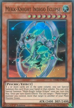 Mekk-Knight Indigo Eclipse - Extreme Force (Super Rare) [EXFO-019]