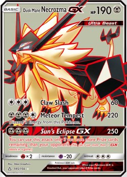 Dusk Mane Necrozma GX - Ultra Prism (Ultra Rare) [UPR-145]