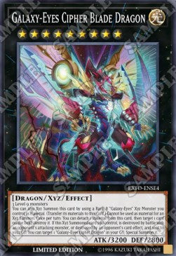 Galaxy-Eyes Cipher Blade Dragon‎