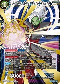 Infinite Force Fused Zamasu (V.1 - Super Rare) - Union Force (Super Rare) [BT2-058]