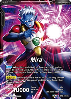 Mira // Dark Warrior Mira - Cross Worlds (Rare) [BT3-107]