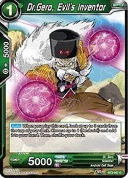 Dr. Gero, Evil's Inventor - Cross Worlds (Common) [BT3-067]