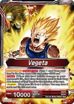 Vegeta // Vile Strike Dark Prince Vegeta - Promos (Promo) [P-025]