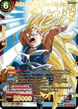 Broken Limits Super Saiyan 3 Son Goku - Starter Deck: The Extreme Evolution (Starter Rare) [SD2-02]