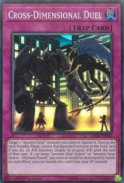 Cross-Dimensional Duel - Legendary Duelists: Ancient Millennium (Super Rare) [LED2-033]