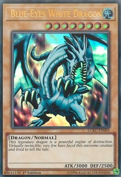 Blue-Eyes White Dragon (V.1 - Ultra Rare) - Legendary Collection Kaiba Mega Pack (Ultra Rare) [LCKC-001]