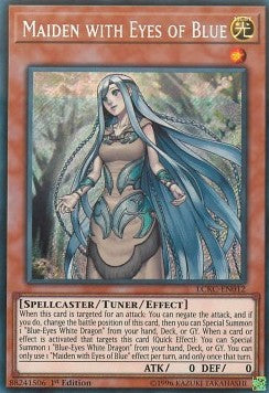 Maiden with Eyes of Blue - Legendary Collection Kaiba Mega Pack (Secret Rare) [LCKC-012]