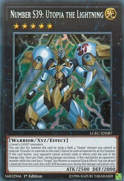 Number S39: Utopia the Lightning - Legendary Collection Kaiba Mega Pack (Secret Rare) [LCKC-087]
