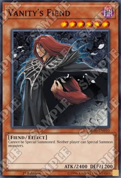 Vanity's Fiend - Structure Deck: Lair of Darkness (Common) [SR06-010]