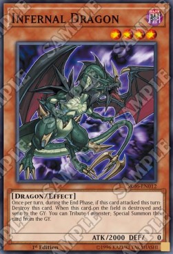 Infernal Dragon - Structure Deck: Lair of Darkness (Common) [SR06-012]
