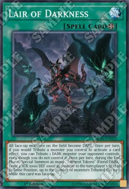 Lair of Darkness - Structure Deck: Lair of Darkness (Super Rare) [SR06-022]