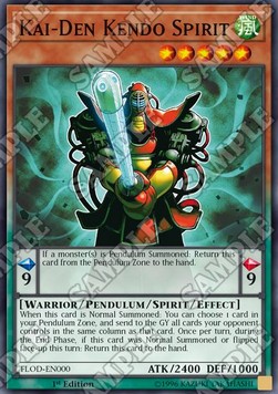 Kai-Den Kendo Spirit - Flames of Destruction (Common) [FLOD-000]