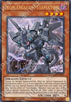 Iron Dragon Tiamaton - Flames of Destruction (Ultra Rare) [FLOD-032]