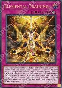 Elemental Training - Flames of Destruction (Ultra Rare) [FLOD-074]