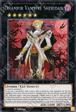 Dhampir Vampire Sheridan - Dark Saviors (Secret Rare) [DASA-007]