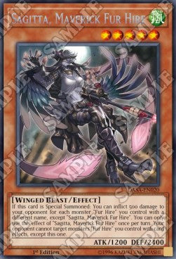 Sagitta, Maverick Fur Hire - Dark Saviors (Secret Rare) [DASA-020]