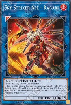 Sky Striker Ace - Kagari - Dark Saviors (Super Rare) [DASA-027]